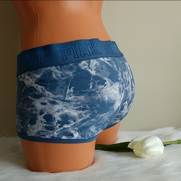 ❌Size S🌷PINK VICTORIA'S SECRET LOGO BOYSHORT.nwt - Picture 2 of 4